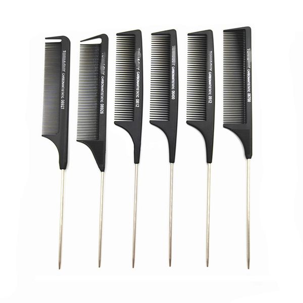 professional anti-static rat tail comb metal hair comb hair salon use hair beauty tool toni and guy, Silver
professional anti-static rat tail comb metal hair comb hair salon use hair beauty tool toni and guy, Silver