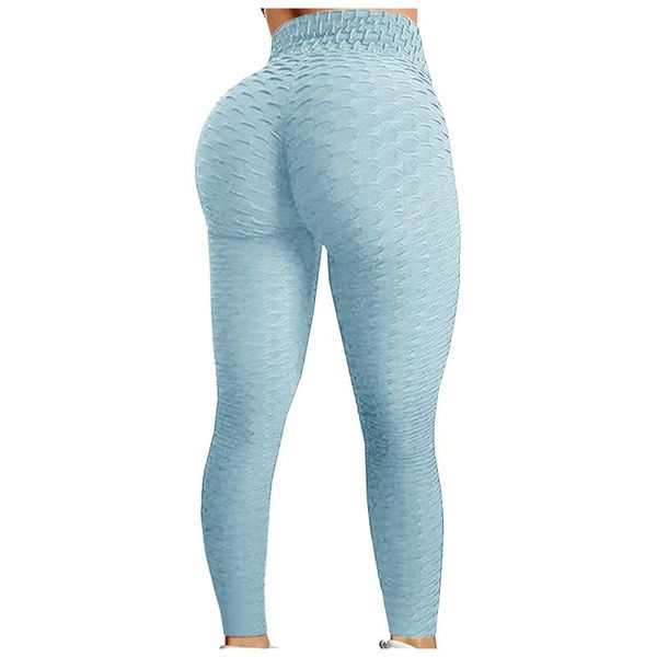 women's leggings bubble hip lifting exercise fitness running high waist yoga pants sports seamless push up leggins, Black
women's leggings bubble hip lifting exercise fitness running high waist yoga pants sports seamless push up leggins, Black