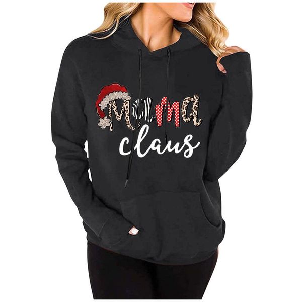 women's hoodies & sweatshirts 2021 christmas letter printin sweatshirt women spring fall long sleeve streetwear casual oversized, Black
women's hoodies & sweatshirts 2021 christmas letter printin sweatshirt women spring fall long sleeve streetwear casual oversized, Black
