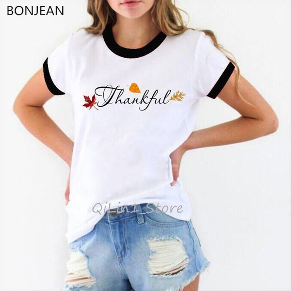 thankful blessed letters print graphic womens tees casual funny white ringer tee summer custom female shirt
thankful blessed letters print graphic womens tees casual funny white ringer tee summer custom female shirt