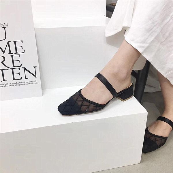 fairy style baotou sandals and slippers female 2021 summer mesh thick with non-slip beach shoes, Black
fairy style baotou sandals and slippers female 2021 summer mesh thick with non-slip beach shoes, Black