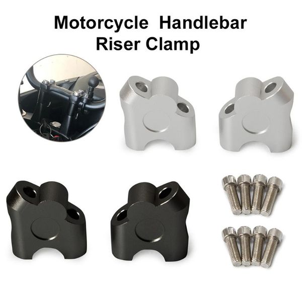 universal aluminium handle bar clamp motorcycle riser lifting handlebar raised extend mount handlebars
universal aluminium handle bar clamp motorcycle riser lifting handlebar raised extend mount handlebars