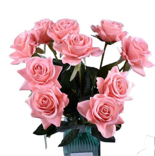 decorative flowers & wreaths rose flower simulation 41cm single decoration living room high-end dining table wedding party arrangement props
decorative flowers & wreaths rose flower simulation 41cm single decoration living room high-end dining table wedding party arrangement props