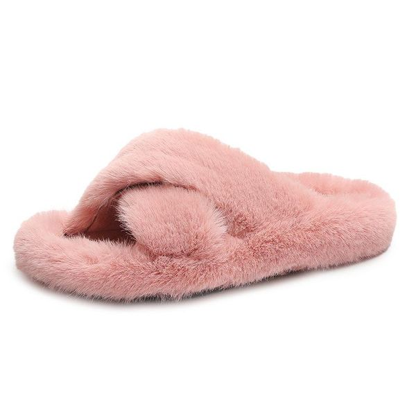 slippers autumn/winter women's indoor zapatos de mujer fashion furry solid color slipper casual cute plush ladies home, Black
slippers autumn/winter women's indoor zapatos de mujer fashion furry solid color slipper casual cute plush ladies home, Black