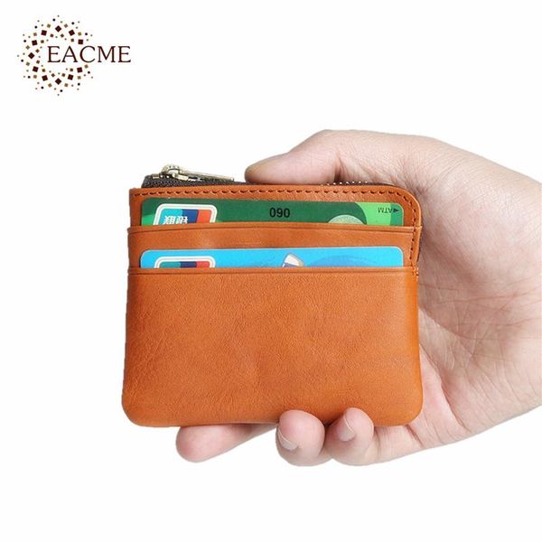 card holders portable pack small holder genuine leather thin wallet men bag cash coin purse, Brown;gray
card holders portable pack small holder genuine leather thin wallet men bag cash coin purse, Brown;gray