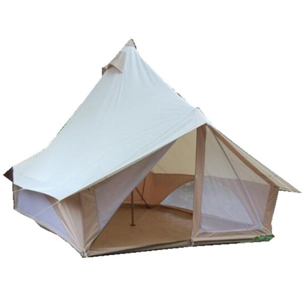luxury waterproof 900d oxford camping safari bell tent campsite vacation tipi 300x400cm tents and shelters
luxury waterproof 900d oxford camping safari bell tent campsite vacation tipi 300x400cm tents and shelters