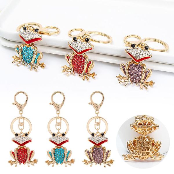 product diamond frog keychain creative animal series cute car pendant ladies keyring small jewelry fashion hooks & rails
product diamond frog keychain creative animal series cute car pendant ladies keyring small jewelry fashion hooks & rails