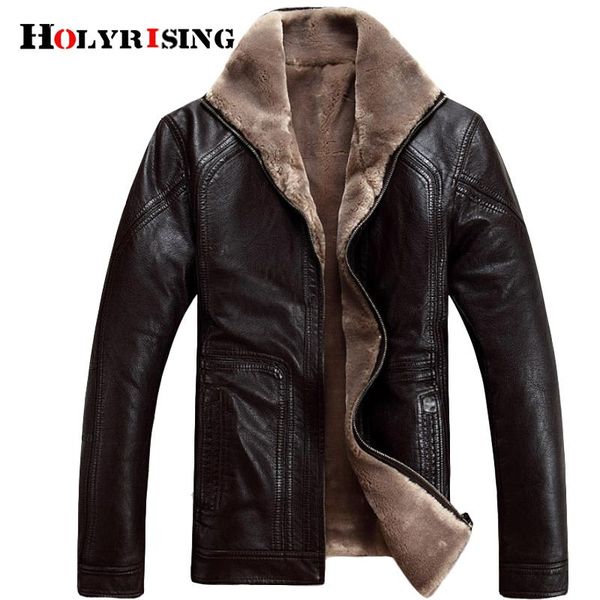 men's fur & faux holyrising jaqueta de couro masculino coat men leather jacket stand collar size male 18449-5, Black
men's fur & faux holyrising jaqueta de couro masculino coat men leather jacket stand collar size male 18449-5, Black