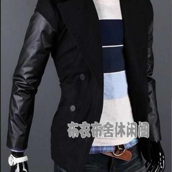 black casual long leather sleeve coat men jackets and coats male mens wool overcoats dress winter short trench jacket
black casual long leather sleeve coat men jackets and coats male mens wool overcoats dress winter short trench jacket