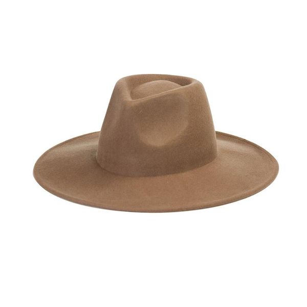 wide brim hats autumn winter solid womens fedoras big for women men british style vintage lady girl jazz cap, Blue;gray
wide brim hats autumn winter solid womens fedoras big for women men british style vintage lady girl jazz cap, Blue;gray