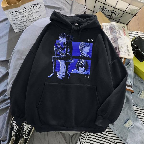 men's hoodies & sweatshirts oversized novelty death note shinigami ryuk print sweatshirt kawaii anime women clothes hoody female winter, Black
men's hoodies & sweatshirts oversized novelty death note shinigami ryuk print sweatshirt kawaii anime women clothes hoody female winter, Black