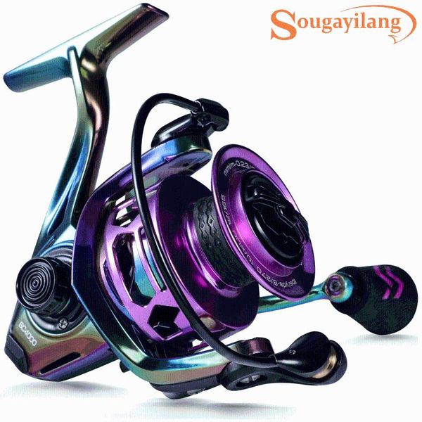 sougayilang 6.0:1 high speed spinning reel max drag 13kg 12+1bb carp fishing 1000-4000 aluminium spool wheel tool baitcasting reels
sougayilang 6.0:1 high speed spinning reel max drag 13kg 12+1bb carp fishing 1000-4000 aluminium spool wheel tool baitcasting reels