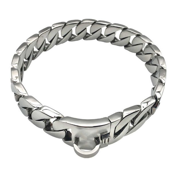 stainless steel silver gold dog collar metal pet collar 2020 show collar bully dogs doberman adjustable safety x0703
stainless steel silver gold dog collar metal pet collar 2020 show collar bully dogs doberman adjustable safety x0703