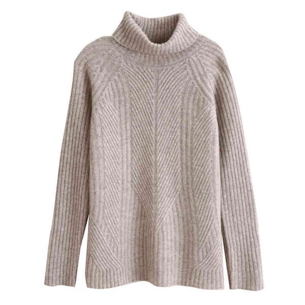 women's high neck cashmere merino short woolen sweater, solid color knitted loose shirt, White;black
women's high neck cashmere merino short woolen sweater, solid color knitted loose shirt, White;black
