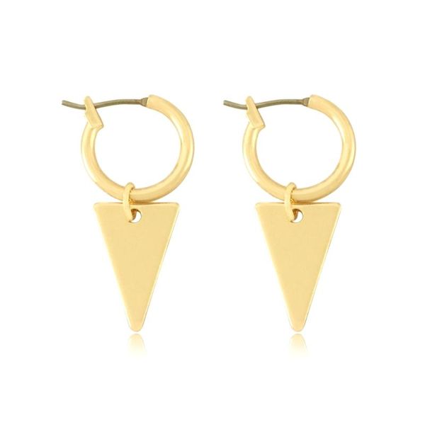 hoop & huggie trendy simple personality trend triangle drop dangle earrings for women's party gifts accessories wholesale, Golden;silver
hoop & huggie trendy simple personality trend triangle drop dangle earrings for women's party gifts accessories wholesale, Golden;silver