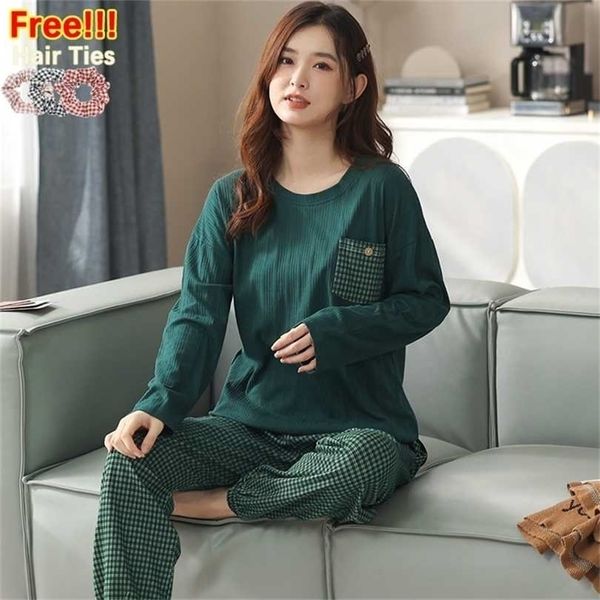 atuendo fashion solid green pajama sets for women atoff home leisure satin silk sleepwear 100% cotton pjs soft pure nightwear 211116, Black;red
atuendo fashion solid green pajama sets for women atoff home leisure satin silk sleepwear 100% cotton pjs soft pure nightwear 211116, Black;red