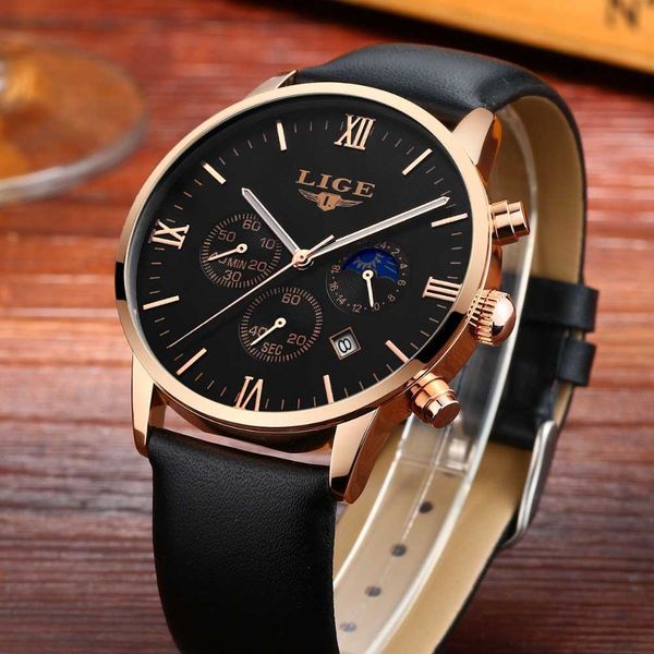 lige luxury brand men watches fashion casual sport quartz watch men business leather waterproof watch relogio masculino+box 210527, Slivery;brown
lige luxury brand men watches fashion casual sport quartz watch men business leather waterproof watch relogio masculino+box 210527, Slivery;brown
