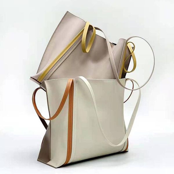 evening bags hit color chic elegant tote bag cowhide leather women's handbag large capacity simple office lady shoulder big
evening bags hit color chic elegant tote bag cowhide leather women's handbag large capacity simple office lady shoulder big