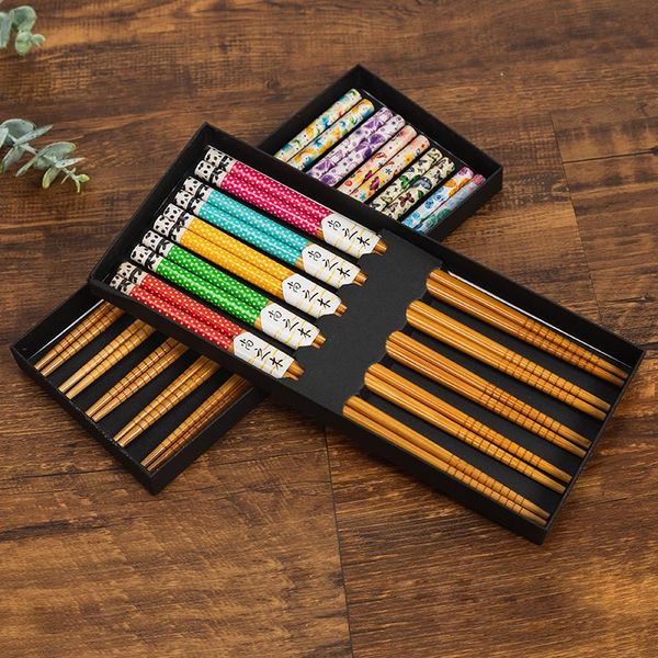 chopsticks 10pcs/set reusable wooden japanese handmade bamboo with case multicolor set sushi rice kitchen tool
chopsticks 10pcs/set reusable wooden japanese handmade bamboo with case multicolor set sushi rice kitchen tool
