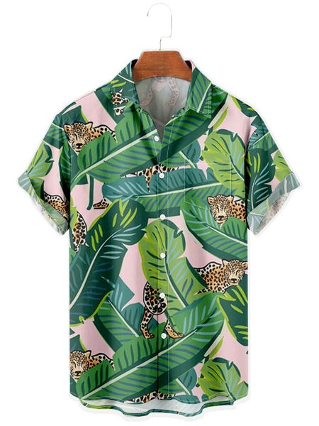 men's casual shirts 2021 short sleeve lapel shirt large size tropical plants 3d printed with pocket, White;black
men's casual shirts 2021 short sleeve lapel shirt large size tropical plants 3d printed with pocket, White;black