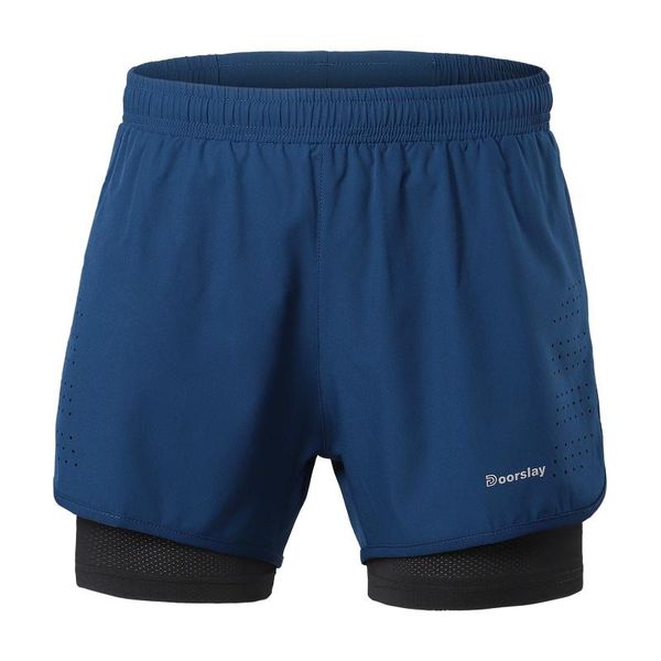 running shorts 2-in-1 sport men gym quick drying breathable active training cycling short with longer liner 2021, Black;blue 
running shorts 2-in-1 sport men gym quick drying breathable active training cycling short with longer liner 2021, Black;blue