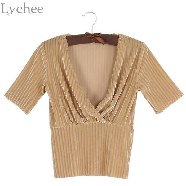 lychee summer women blouse v neck pleated mesh patchwork casual short sleeve shirt women's blouses & shirts, White
lychee summer women blouse v neck pleated mesh patchwork casual short sleeve shirt women's blouses & shirts, White