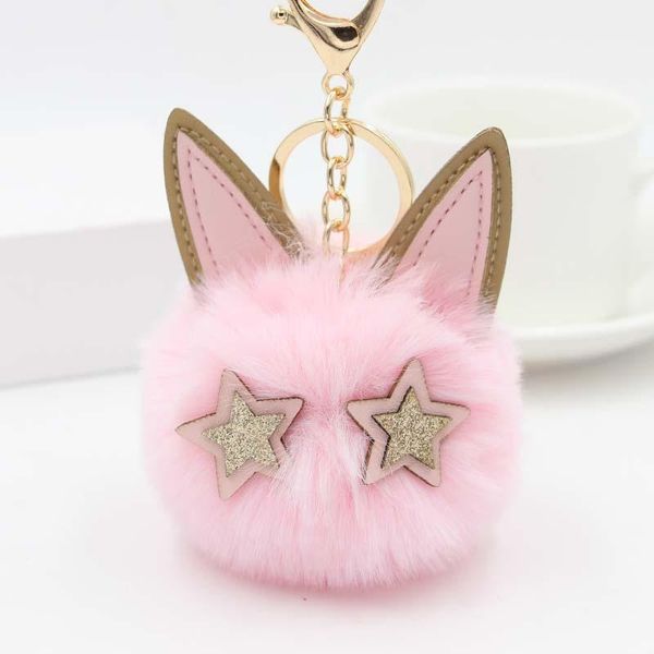keychains women kitten fur ball keychain cat ears pom bag purse car key holder fluffy golden keyring pendant llaveros, Silver
keychains women kitten fur ball keychain cat ears pom bag purse car key holder fluffy golden keyring pendant llaveros, Silver