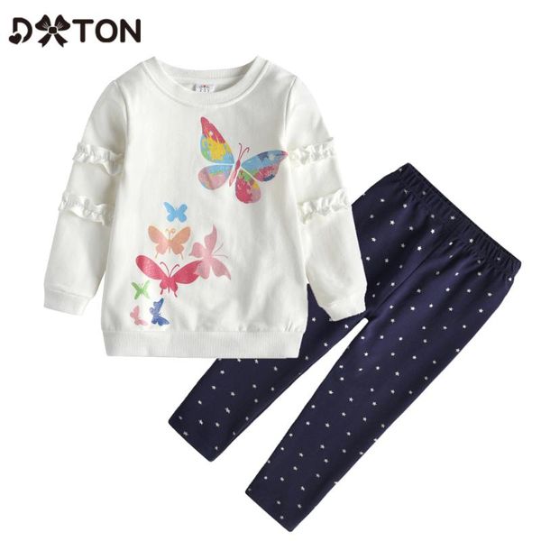 clothing sets dxton long sleeve sweatshirts and pants suits butterfly print costumes school cotton girls winter children, White
clothing sets dxton long sleeve sweatshirts and pants suits butterfly print costumes school cotton girls winter children, White