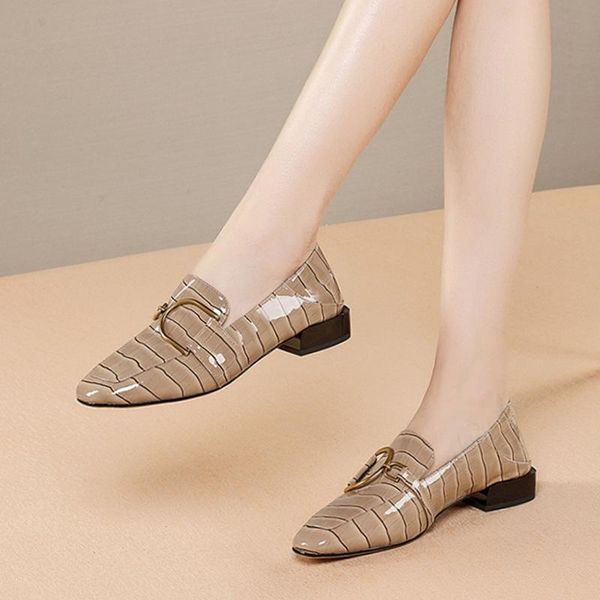 dress shoes ins women pumps natural leather embossed stone pattern cowhide european and american ladies, Black
dress shoes ins women pumps natural leather embossed stone pattern cowhide european and american ladies, Black