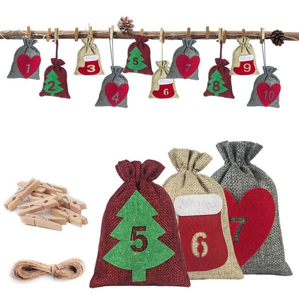 christmas decorations 24pcs advent calendar gift bag small hanging bags year countdown felt decoration perfect
christmas decorations 24pcs advent calendar gift bag small hanging bags year countdown felt decoration perfect