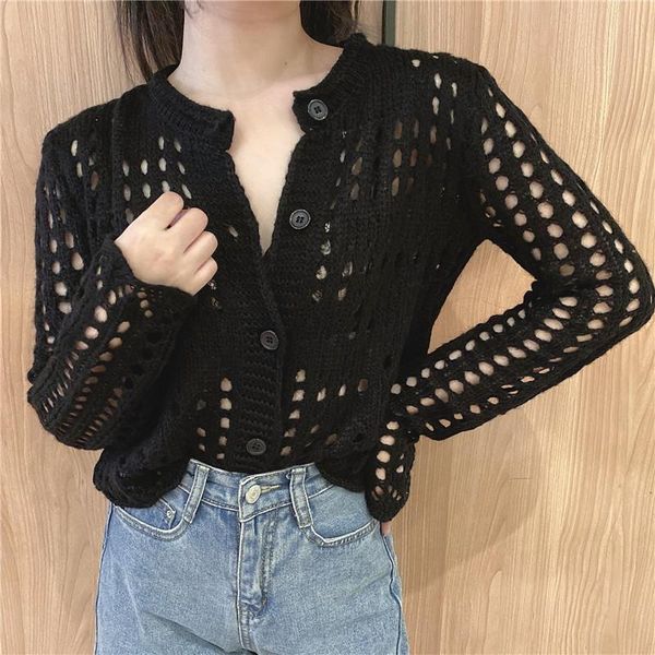 women's knits & tees fitaylor spring autumn women casual single breasted o-neck cardigan fashion slim hollow out long sleeve knitting s, White
women's knits & tees fitaylor spring autumn women casual single breasted o-neck cardigan fashion slim hollow out long sleeve knitting s, White