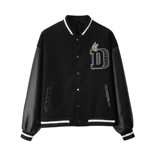 women's jackets tide restoring ancient locomotive flight jacket leather harajuku hip-hop baseball uniform coat embroidered high street, Black;brown
women's jackets tide restoring ancient locomotive flight jacket leather harajuku hip-hop baseball uniform coat embroidered high street, Black;brown