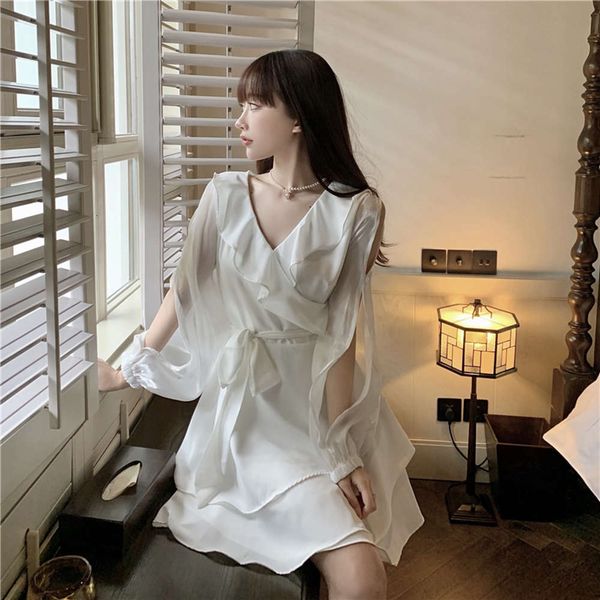 casual dresses dress fashion french temperament waist strap cut-out a-line lace fairy v-neck summer long sleeve skirt fi90, Black;gray
casual dresses dress fashion french temperament waist strap cut-out a-line lace fairy v-neck summer long sleeve skirt fi90, Black;gray