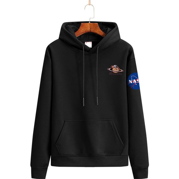 2021 autumn and winter nasa long sleeve hooded velvet sweatshirts crew neck pullover men women hoodie plus size 265, Black
2021 autumn and winter nasa long sleeve hooded velvet sweatshirts crew neck pullover men women hoodie plus size 265, Black