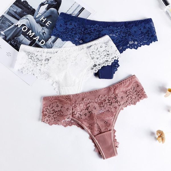 women's panties lace cotton brazilian woman ladies g-string thongs girls plus size s-xl panty 1pc, Black;pink
women's panties lace cotton brazilian woman ladies g-string thongs girls plus size s-xl panty 1pc, Black;pink