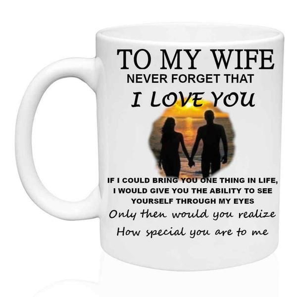 to my wife mug gift for love birthday christmas marriage white 11oz 15oz ceramic coffee cup mugs
to my wife mug gift for love birthday christmas marriage white 11oz 15oz ceramic coffee cup mugs