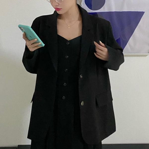 women's suits & blazers ladies office blazer slim fitting long sleeve regular minimalist casual women pocket single breasted outerwear, White;black
women's suits & blazers ladies office blazer slim fitting long sleeve regular minimalist casual women pocket single breasted outerwear, White;black