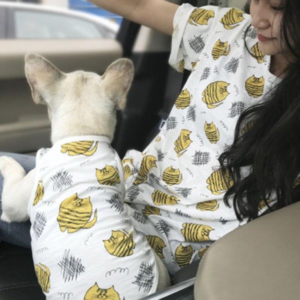 fashion casual summer pet dogs sleeveless vest clothing thin with cartoon kitten printing cat dog parent-child apparel
fashion casual summer pet dogs sleeveless vest clothing thin with cartoon kitten printing cat dog parent-child apparel