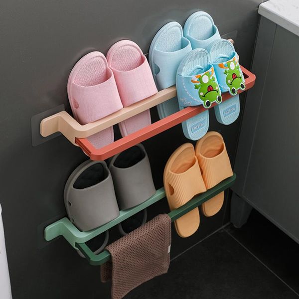 towel racks slippers storage rack home supplies shelf multicolor double layer wall hanging door
towel racks slippers storage rack home supplies shelf multicolor double layer wall hanging door