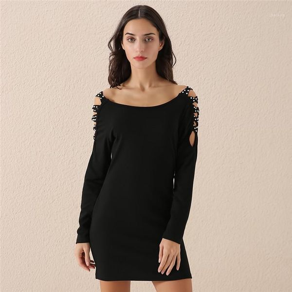 women mini dresses long sleeve autumn hollow out solid ladies dress club party o neck femme vestidos casual, Black;gray
women mini dresses long sleeve autumn hollow out solid ladies dress club party o neck femme vestidos casual, Black;gray