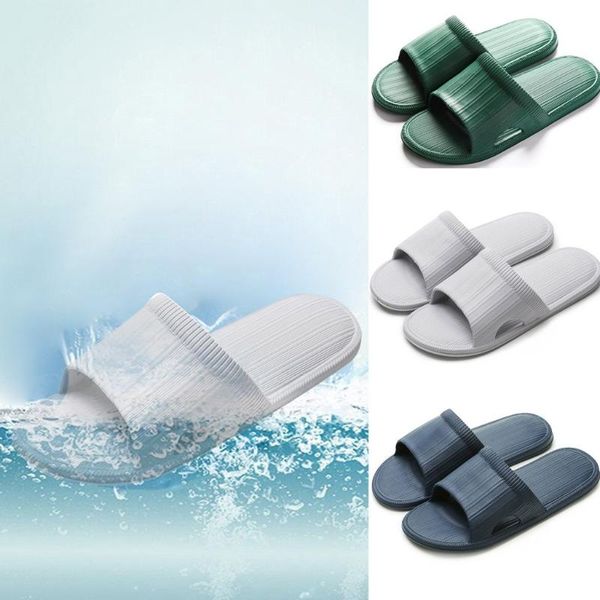 summer fashion striped indoor slippers non-slip couple bathroom quick-drying soft bottom house flip flops female, Black
summer fashion striped indoor slippers non-slip couple bathroom quick-drying soft bottom house flip flops female, Black