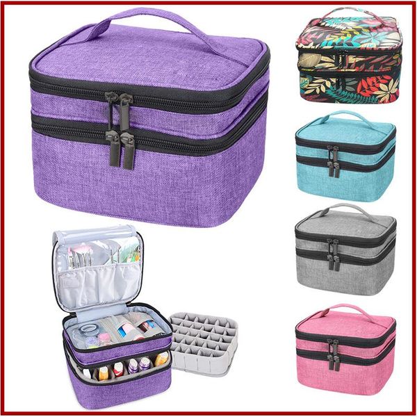 30/42 bottles nail polish organizer case double-layer storage bag for polis manicure set with dividers handles travel bags
30/42 bottles nail polish organizer case double-layer storage bag for polis manicure set with dividers handles travel bags