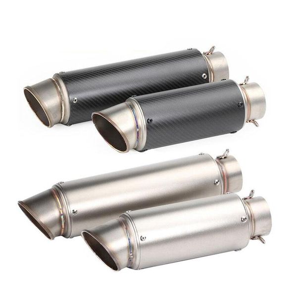 motorcycle exhaust system 51mm 60mm universal gp escape motorcross scooter pipe muffler for fz6 ninja cbr650f cb400 s1000r r25 er6n r6
motorcycle exhaust system 51mm 60mm universal gp escape motorcross scooter pipe muffler for fz6 ninja cbr650f cb400 s1000r r25 er6n r6
