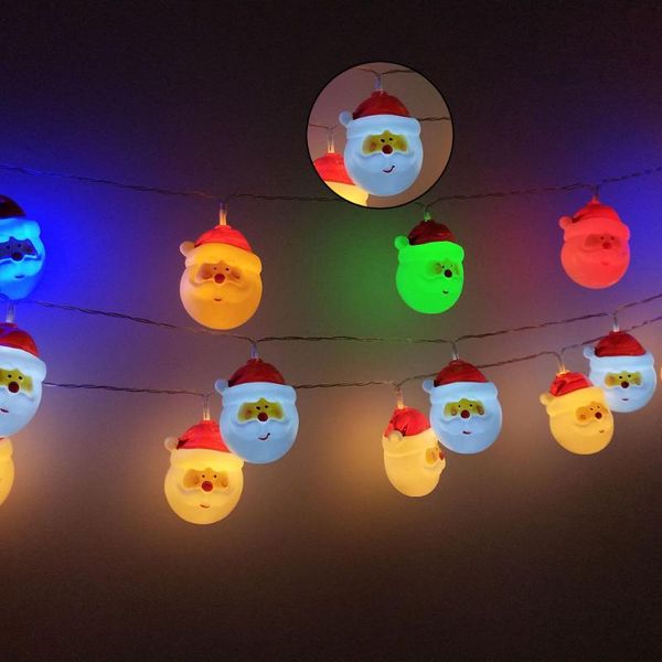 santa claus shaped led strings light home garden christmas party decoration pendant string lamp
santa claus shaped led strings light home garden christmas party decoration pendant string lamp