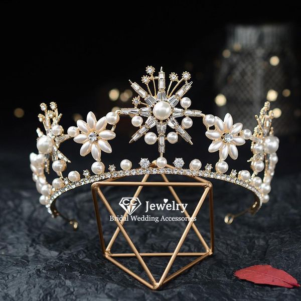 crown and tiara wedding hair accessories for women princess luxury crowns headpiece cubic zircon pearl flower shape hg1291 clips & barrettes, Golden;silver
crown and tiara wedding hair accessories for women princess luxury crowns headpiece cubic zircon pearl flower shape hg1291 clips & barrettes, Golden;silver