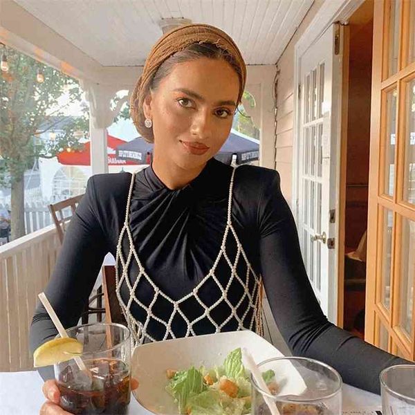 shoulder padded skinny black bodysuits women long sleeve ruched chic one piece bodysuit casual winter 210427, Black;white
shoulder padded skinny black bodysuits women long sleeve ruched chic one piece bodysuit casual winter 210427, Black;white