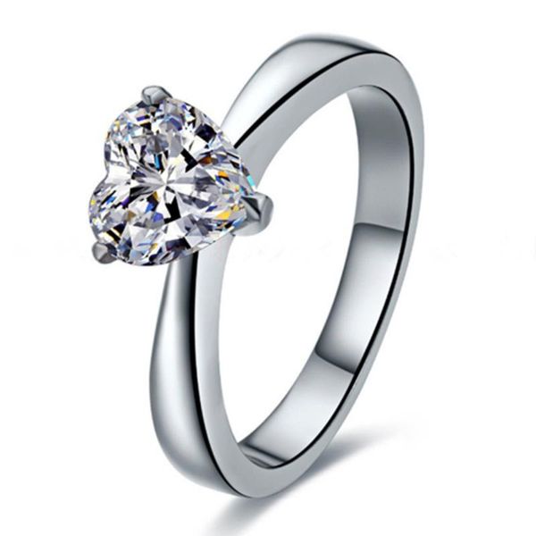 cluster rings heart moissanite 1ct engagement ring sterling silver jewelry test positive certificate solitaire anniversary, Golden;silver
cluster rings heart moissanite 1ct engagement ring sterling silver jewelry test positive certificate solitaire anniversary, Golden;silver