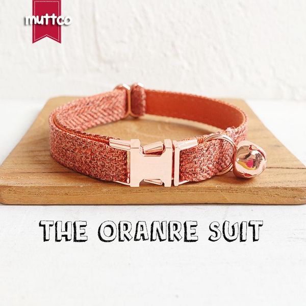 cat collars & leads muttco retail with rose gold metal buckle collar for the oranre suit design 2 sizes ucc069m
cat collars & leads muttco retail with rose gold metal buckle collar for the oranre suit design 2 sizes ucc069m
