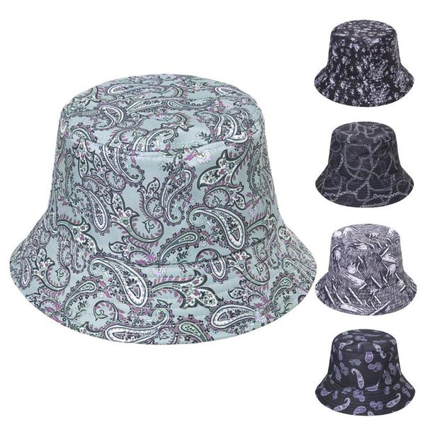 wide brim hats 2021 fisherman hat bucket for women street hip hop cap vintage printed fishing summer bob, Blue;gray
wide brim hats 2021 fisherman hat bucket for women street hip hop cap vintage printed fishing summer bob, Blue;gray