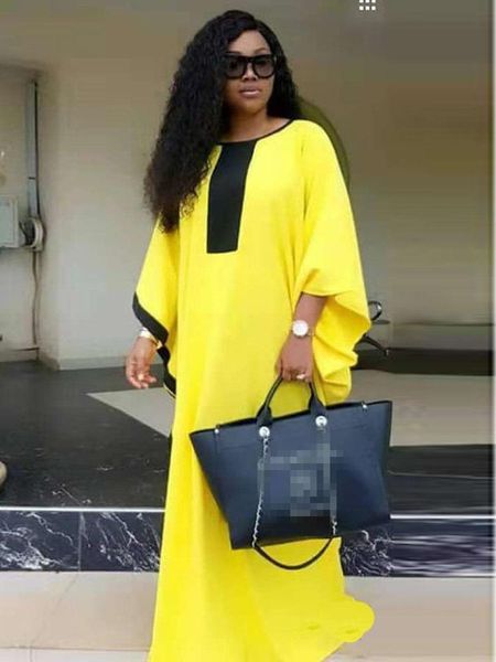 ethnic clothing african dresses for women selling elegant round neck batwing sleeves loose swing pullover maxi dress yellow casual, Red
ethnic clothing african dresses for women selling elegant round neck batwing sleeves loose swing pullover maxi dress yellow casual, Red